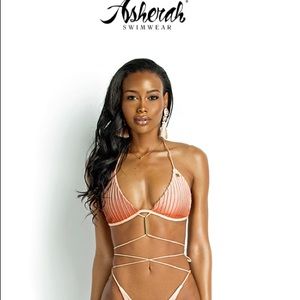Asherah silver APHRODITE BIKINI top